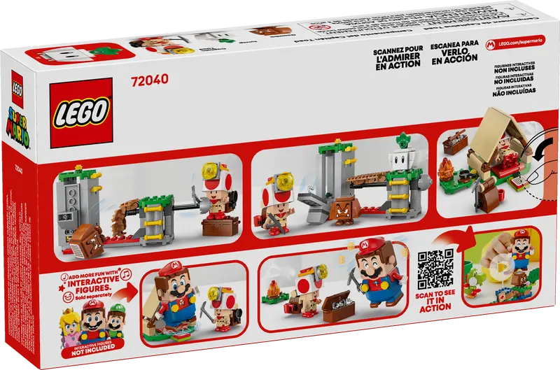 Ensemble d'aventure du camp du capitaine Toad (72040)